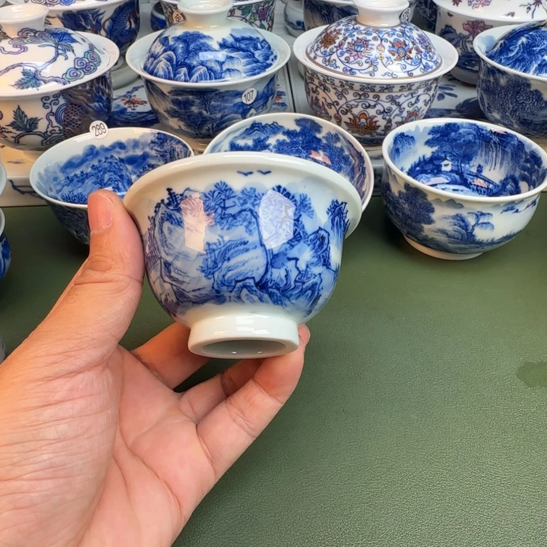 陶纯手工纯手绘茶具219
