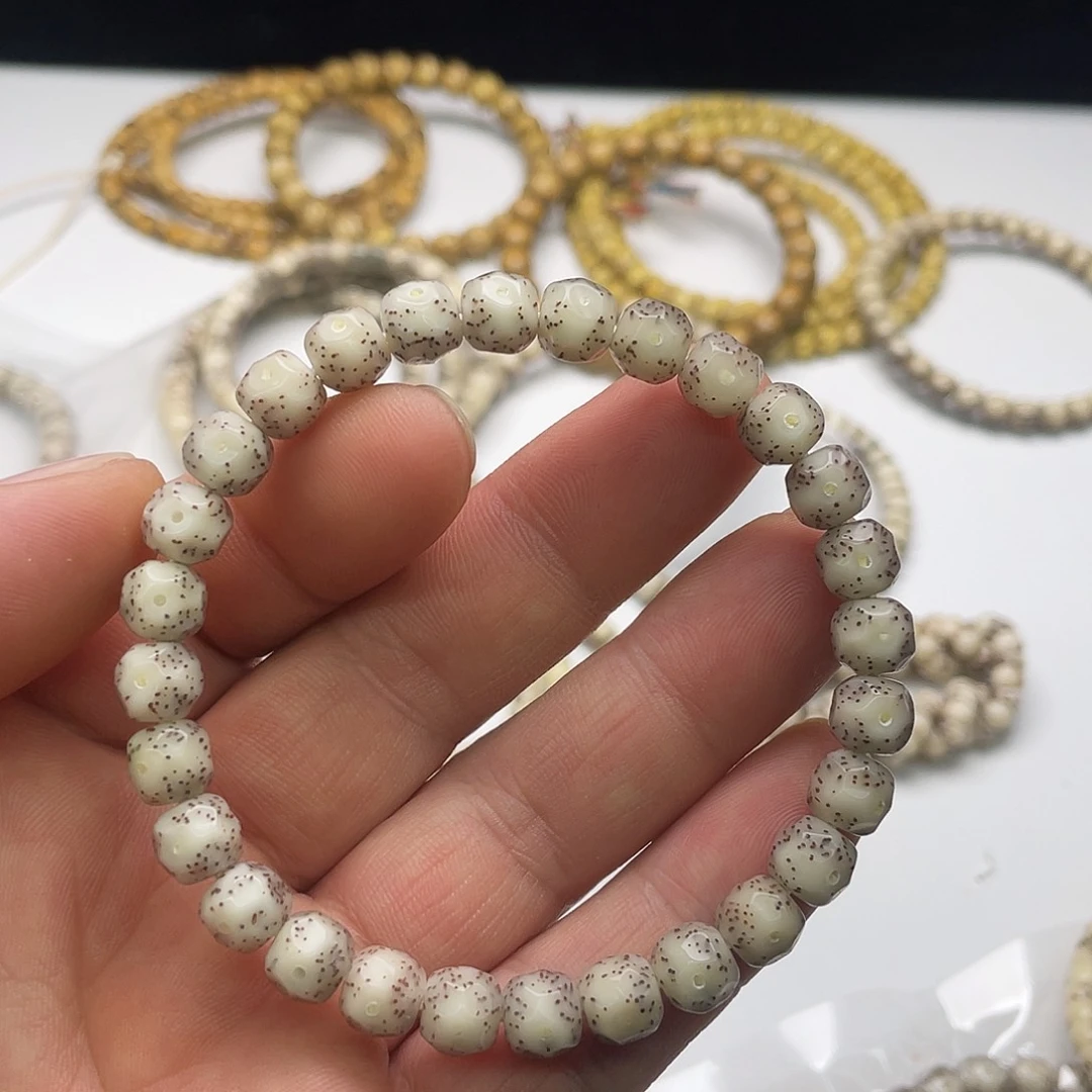 手串星月菩提灰冰8改无相单圈