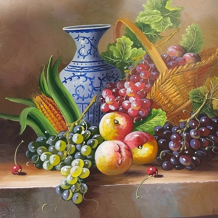 油画恭喜一直一直影子