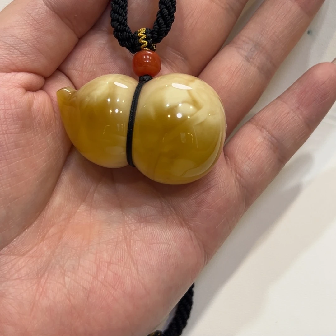 长***厂琥珀颈饰未镶嵌蜜蜡颈链