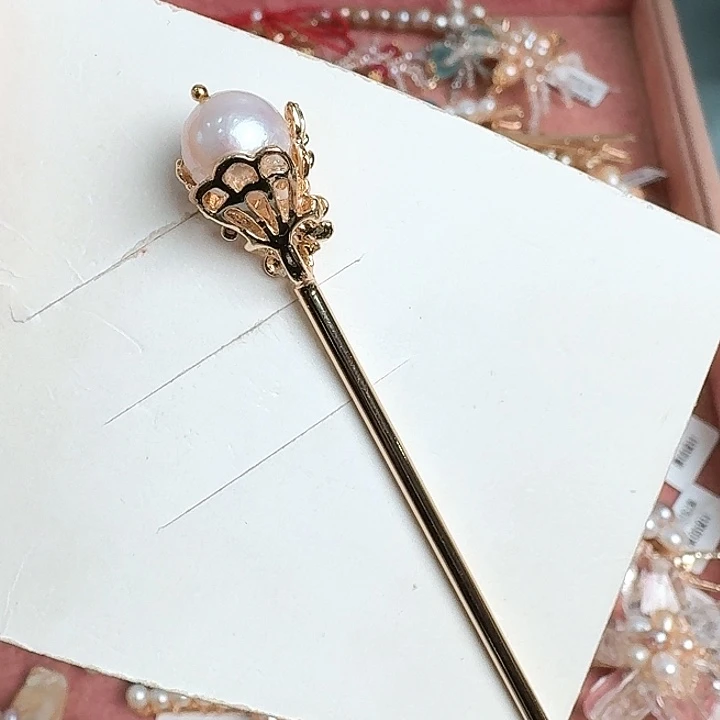 未镶嵌发饰淡水珍珠