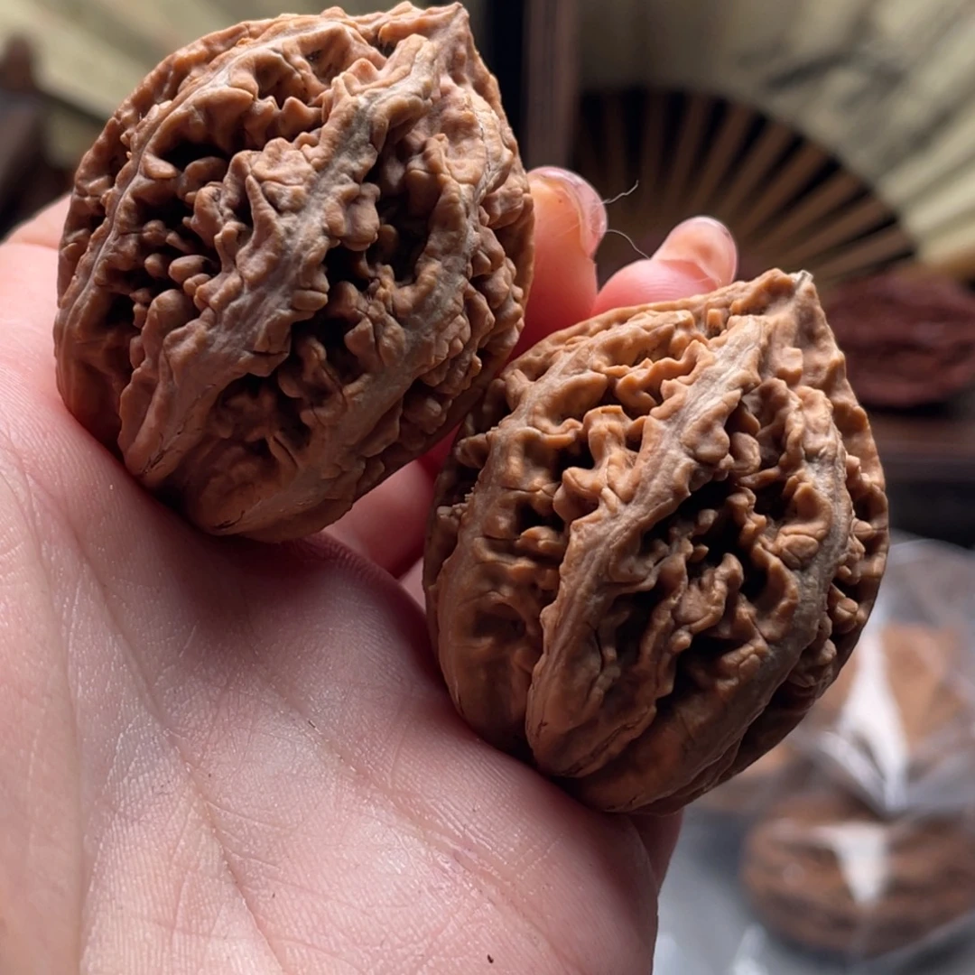 文玩核桃把件楸刀鱼107