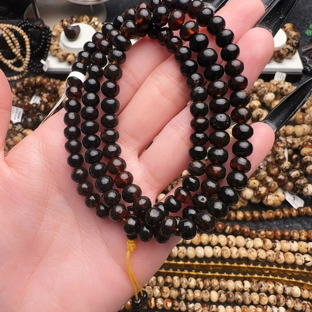 琥珀未镶嵌手链抚顺琥珀