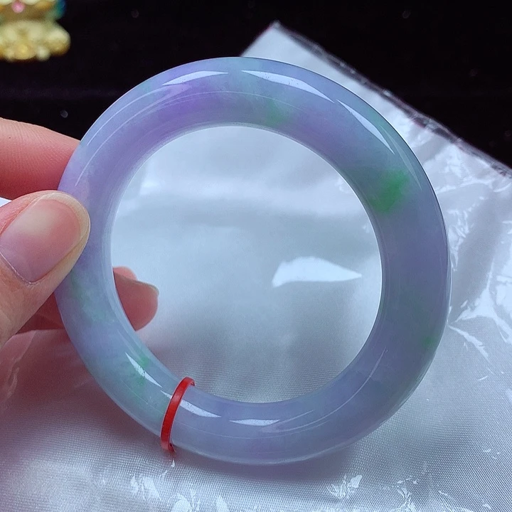 未镶嵌手镯（圆镯）翡翠55圈