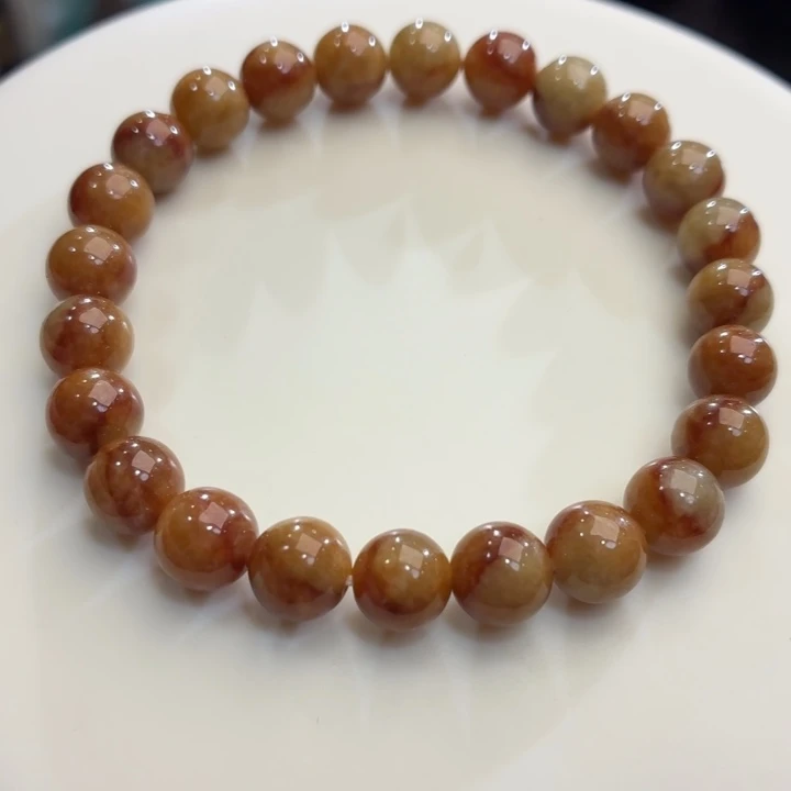 翡翠未镶嵌手链卡8福利款