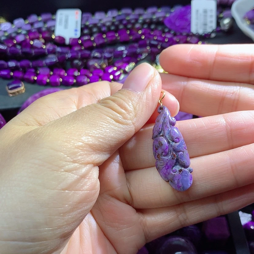 【闪购商品】苏纪石（舒俱来）18K金镶嵌吊坠