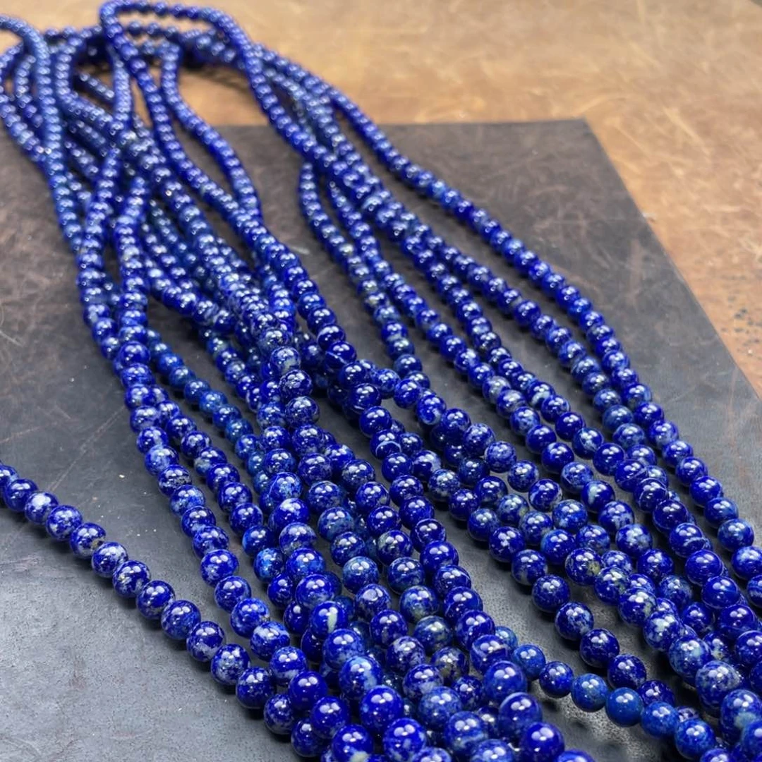 青金石未镶嵌颈饰多样性发货拍一