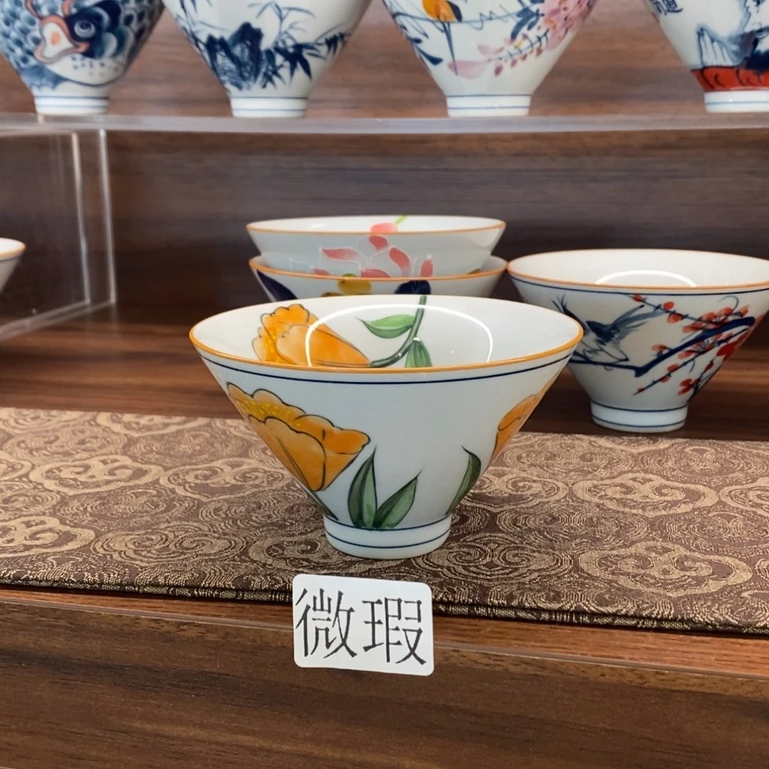 釉下彩手工绘制手工绘制