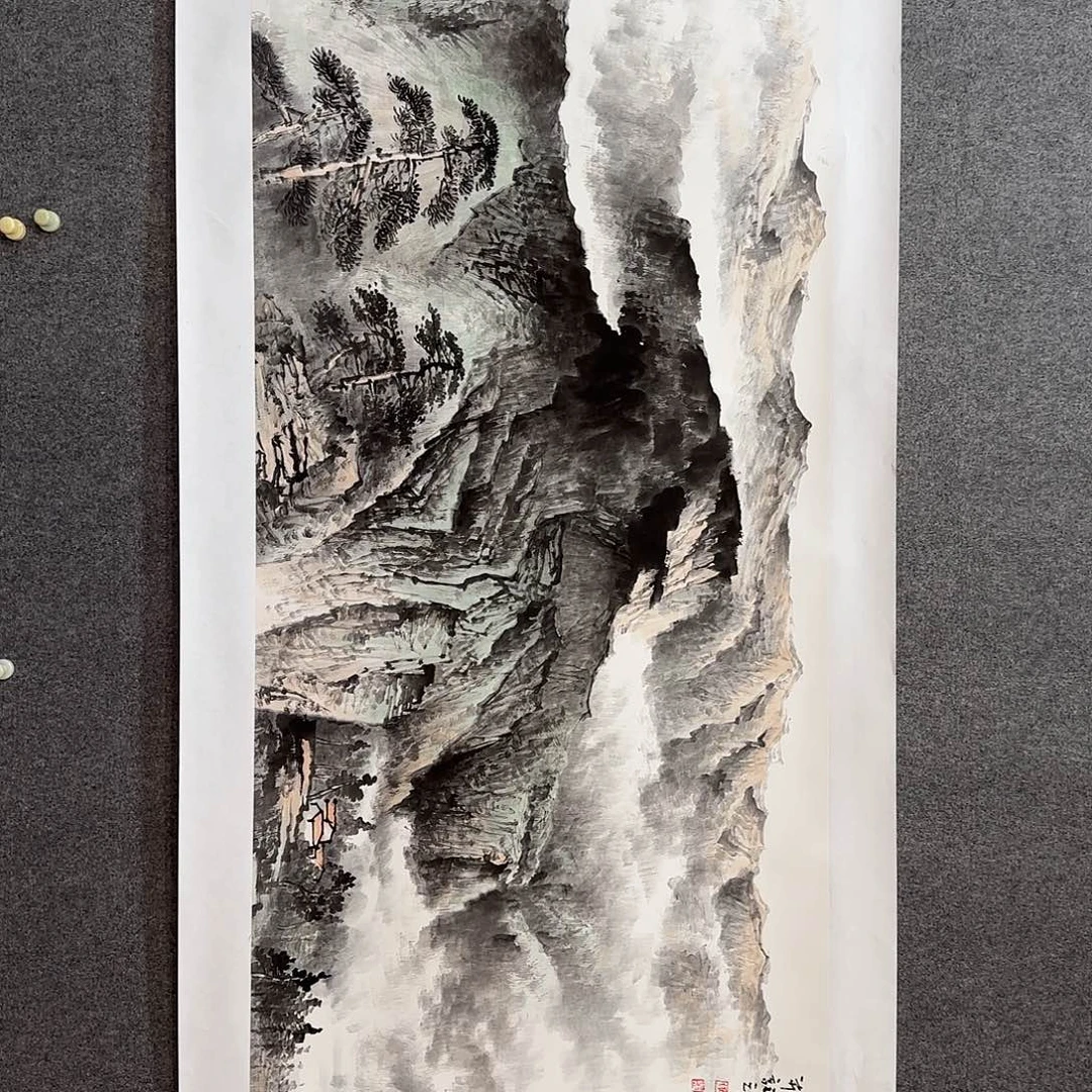 国画杜浩老师手绘作品