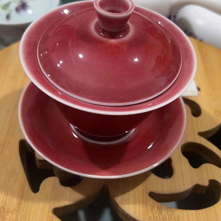 微瑕介意的勿拍，喜欢再下单，谢谢支持！盖碗