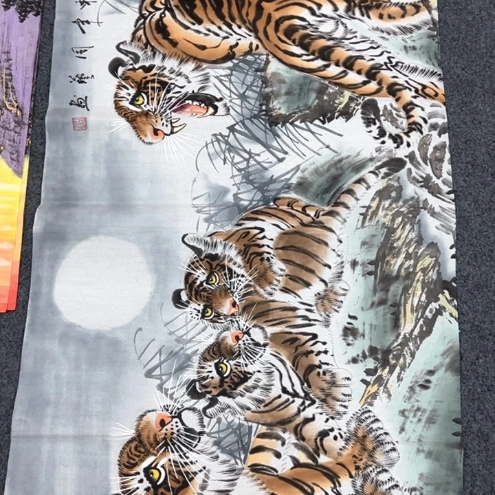 竖款竹石水墨一张价格可拍多张