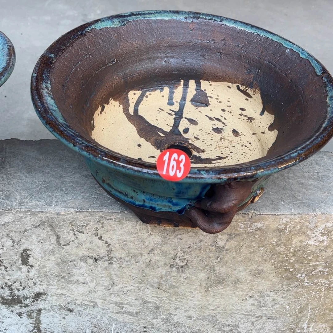 陶瓷宝***微瑕163 号陶然花盆