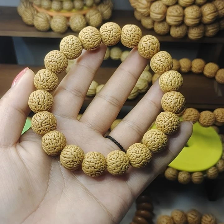 桃核手串云*野生蚂蚁金豆