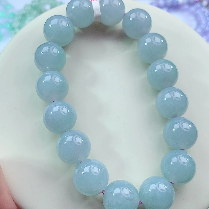 翡翠未镶嵌手链卡13