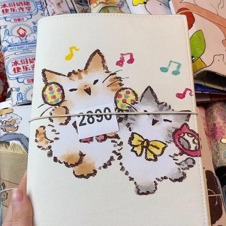 织绣A5活页不加纸2890