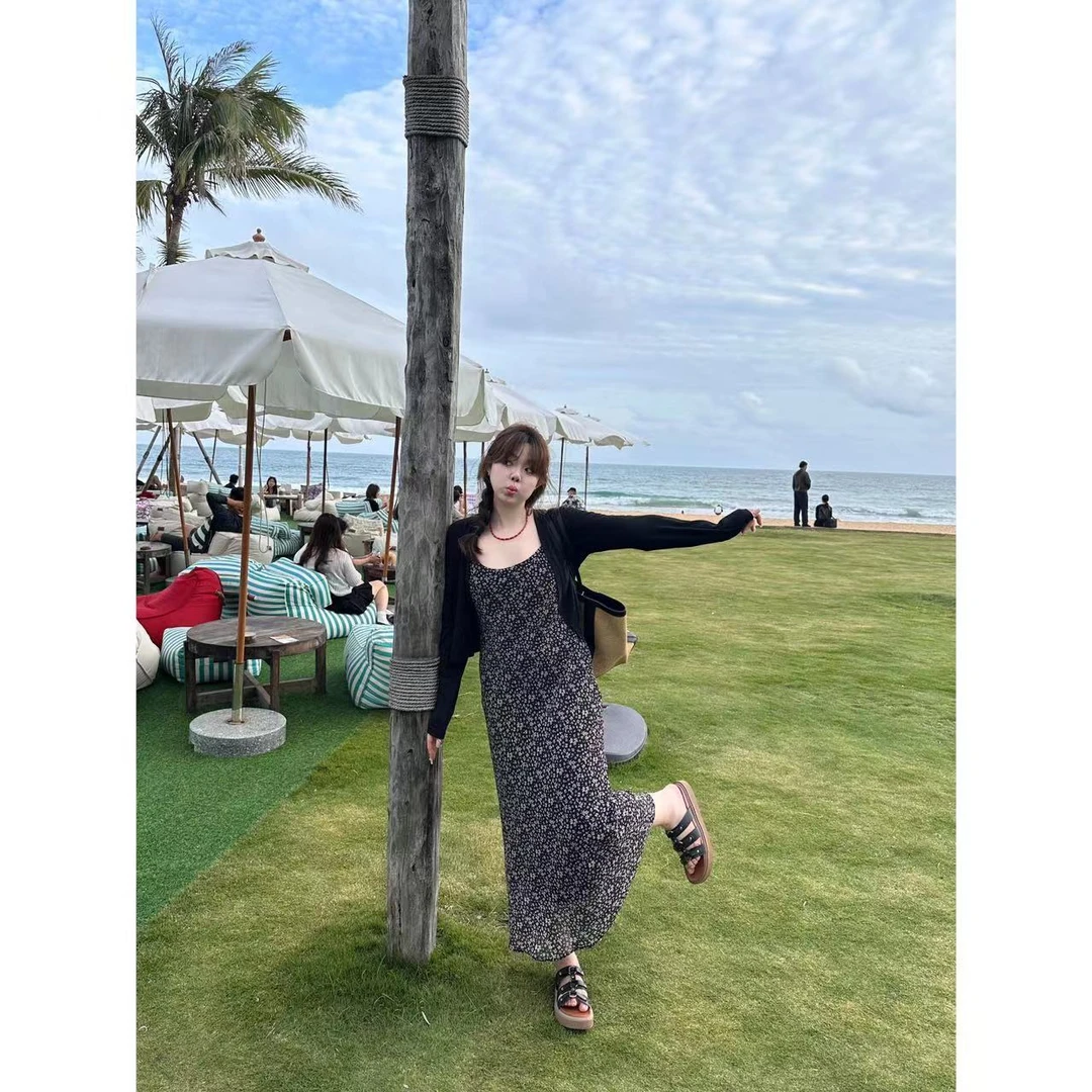 晶咕【散漫艺术-开衫】纯色开衫时尚显瘦自带比例薄款气质法式长袖