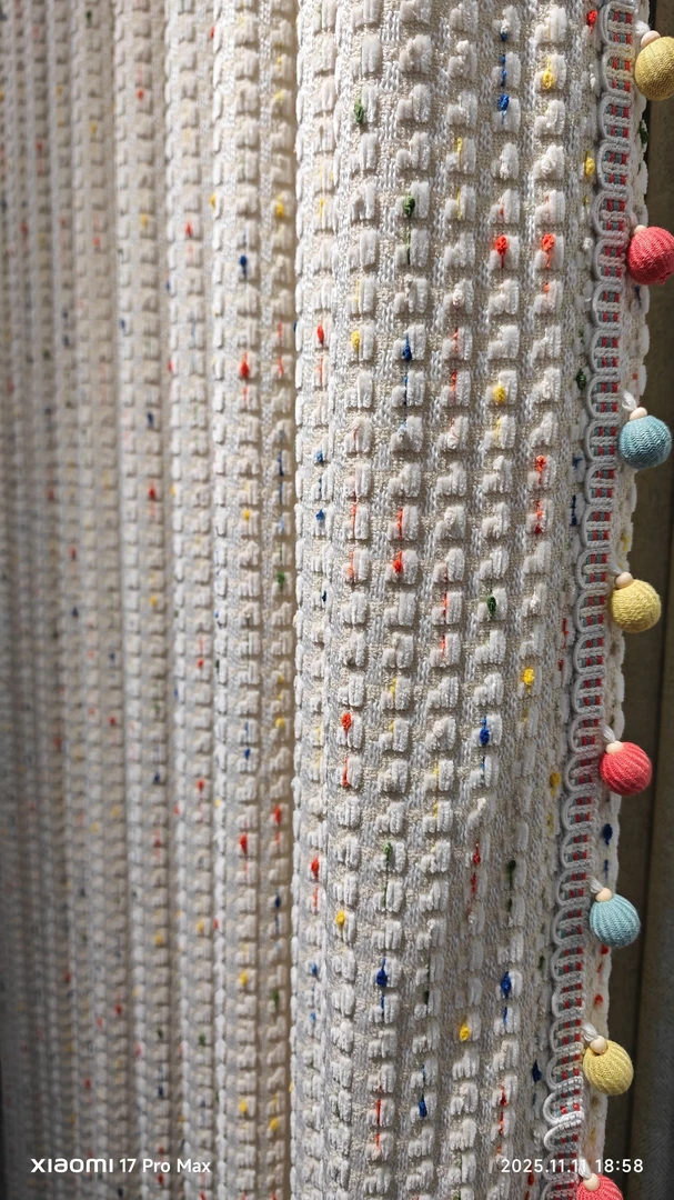 宝宝绒 窗帘 糖果系列