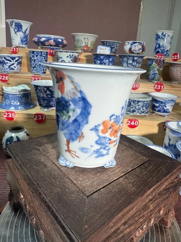 手绘陶瓷手工茶杯