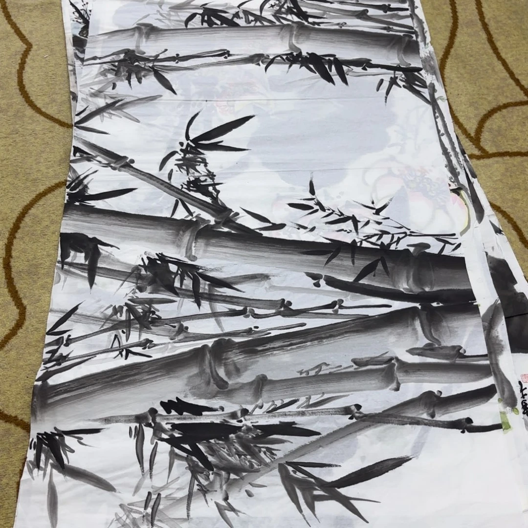 国画顾传吉四尺童