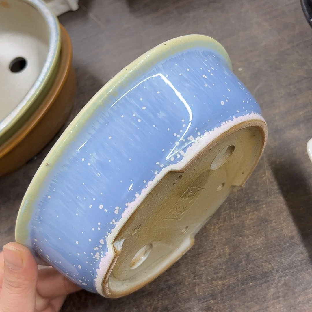 紫砂花盆670号微瑕18/16/5.5cm