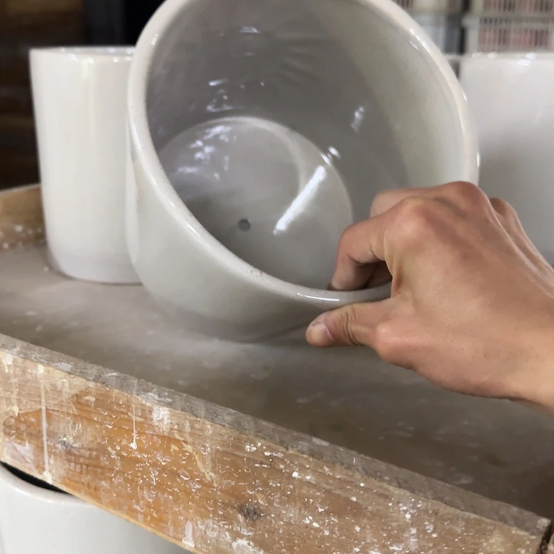 陶瓷变形口不圆··