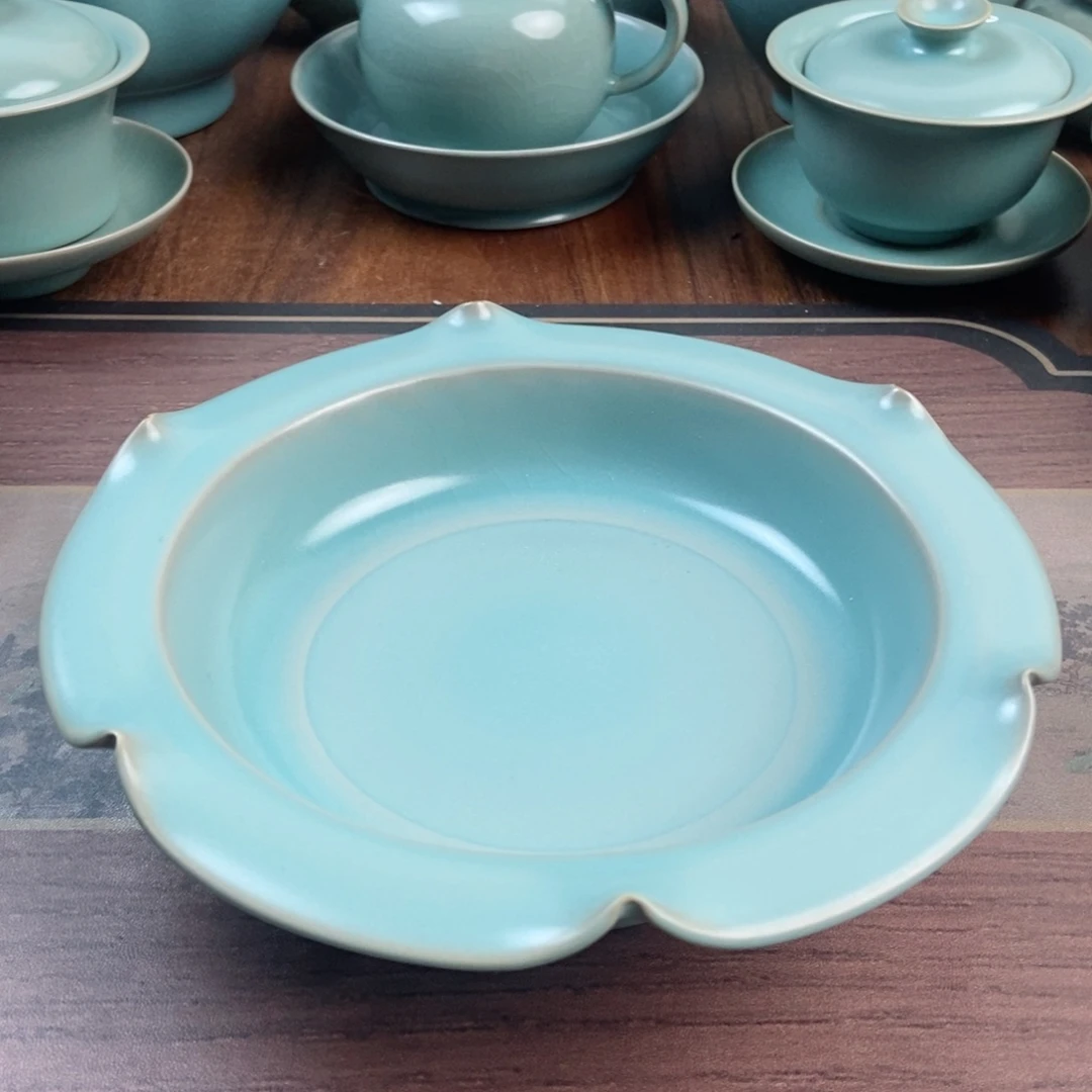 摆件瓷原产地原矿汝瓷～茶器