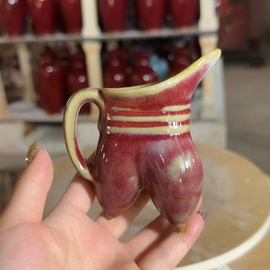 陶摆件郑家钧窑摆件