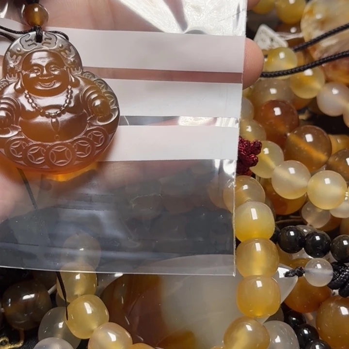 玛瑙/玉髓颈饰合金芳*0070