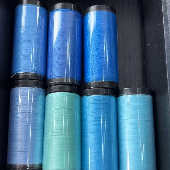 棉0.1南美圆蜡线（7卷蓝色）单卷225米