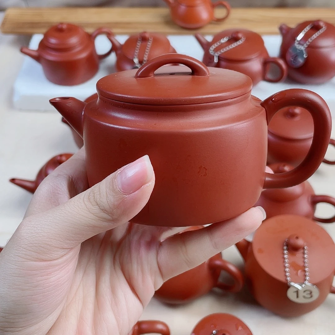 潮州朱泥壶大汉瓦180 微瑕