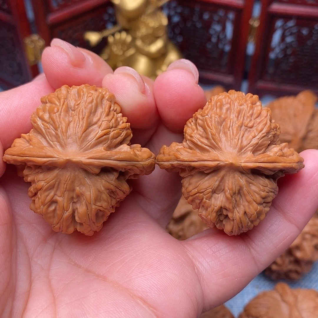 把件文玩核桃40全品毕业四座楼