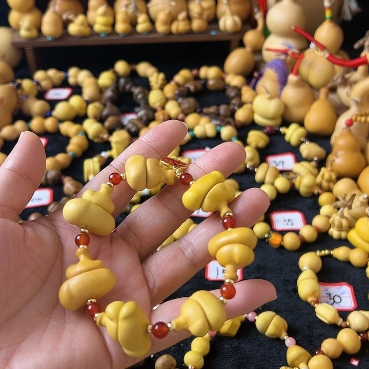 (***)葫芦小钱袋子一把手串