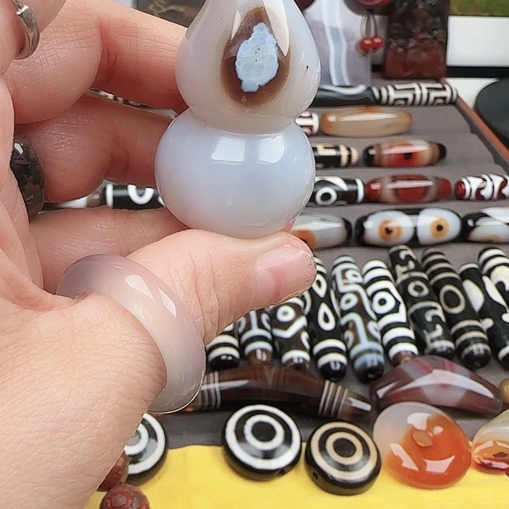 ****玉玛瑙/玉髓合金珠宝半成品