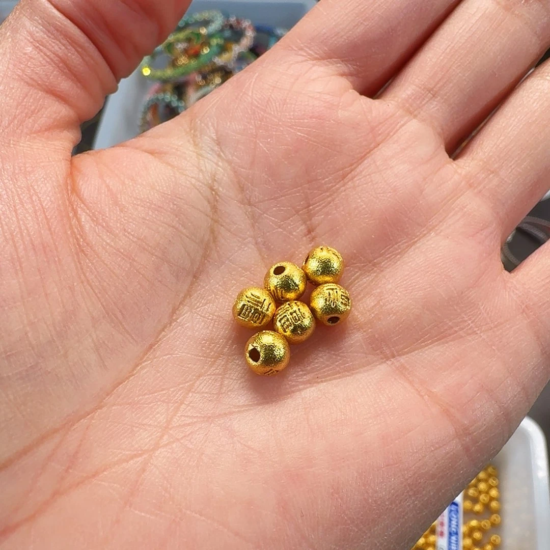 闪拍50号6个装福字珠