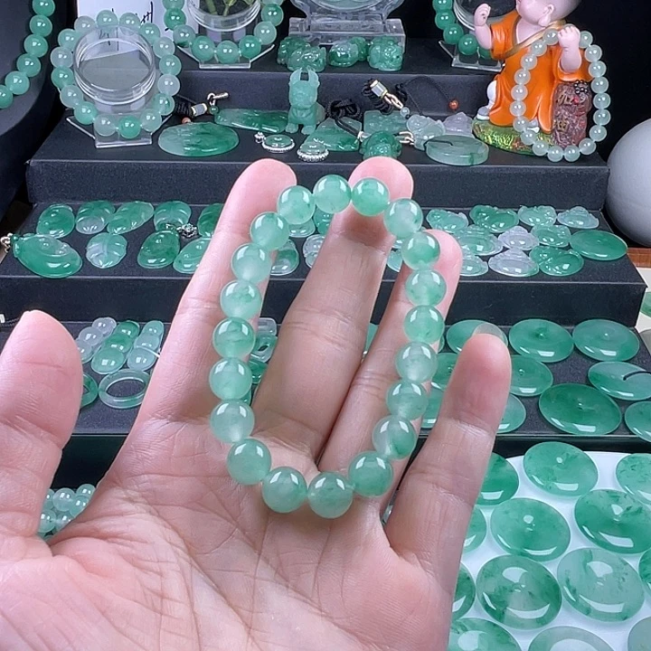 石英质玉未镶嵌手串