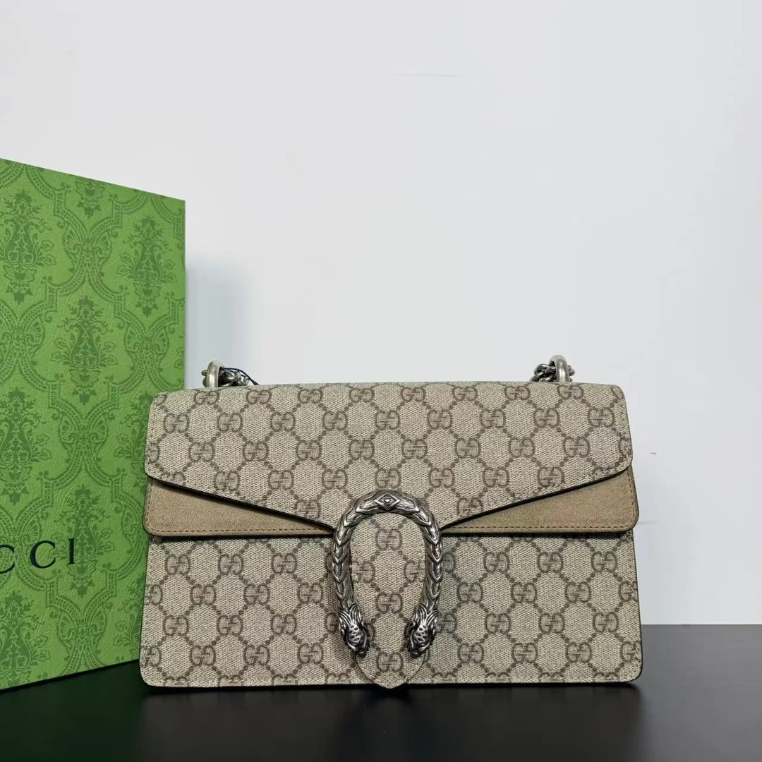 95新 GUCCI/古驰 95新/古驰/曼曼/单肩包/中号/FY25123012