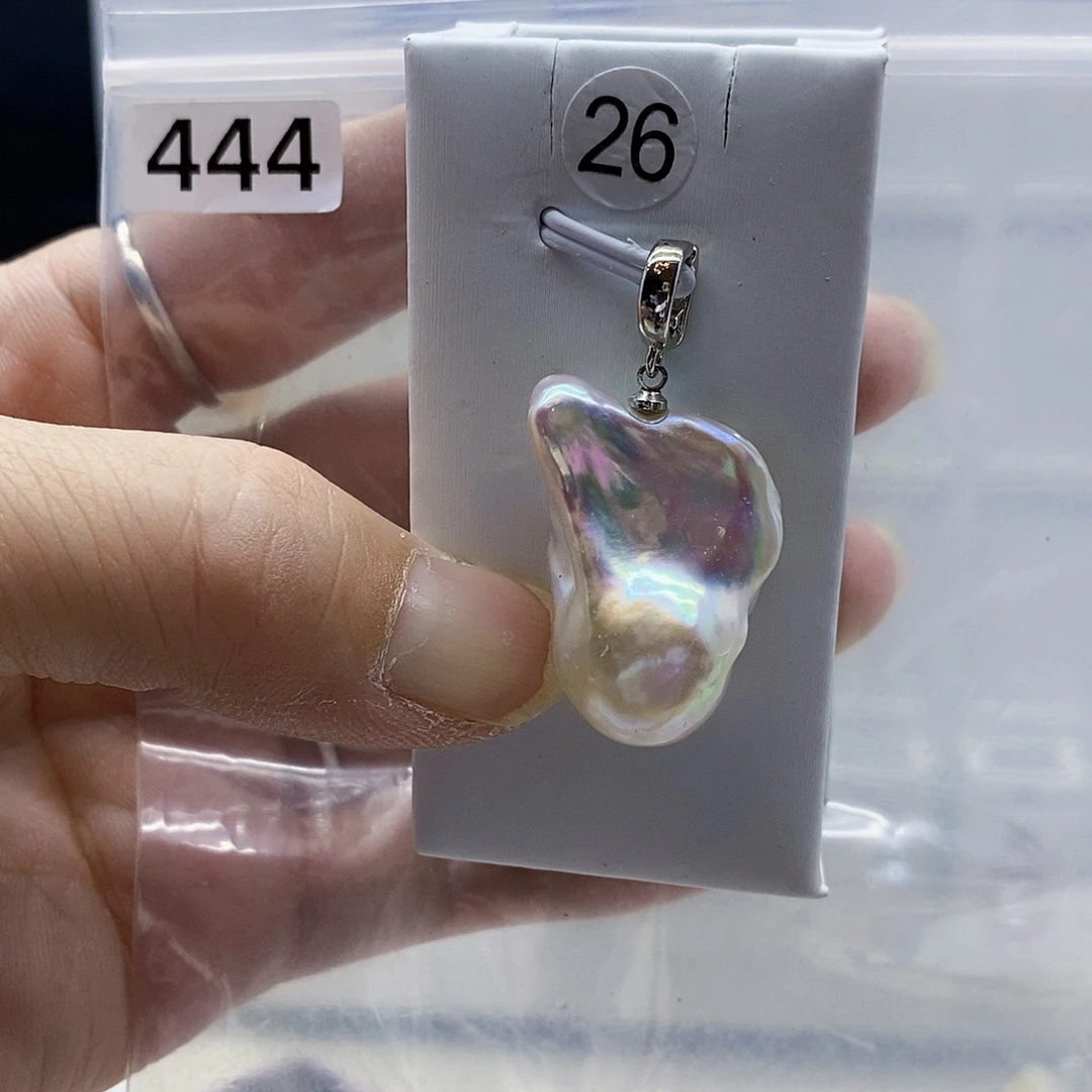 颈饰合金淡水珍珠