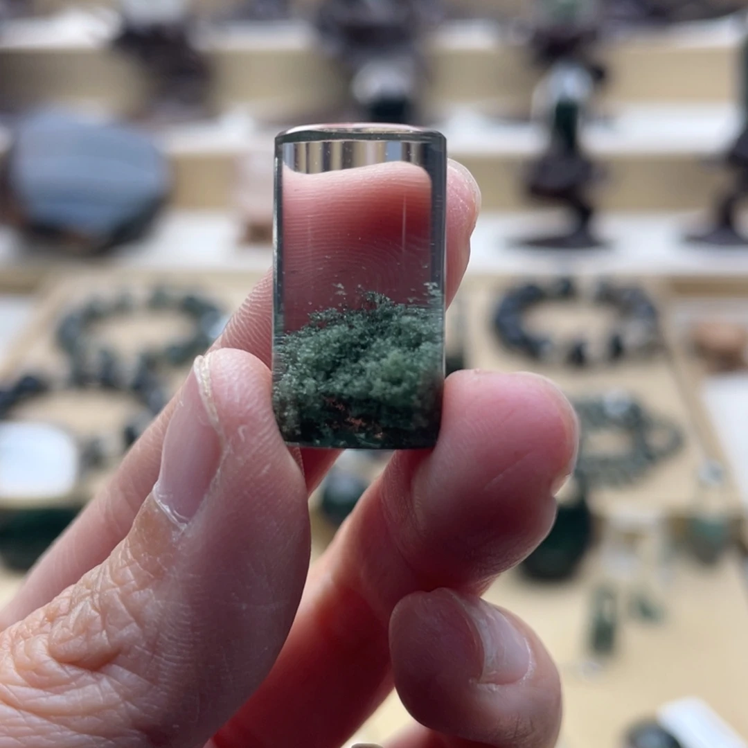 水晶颈饰未镶嵌绿幽灵