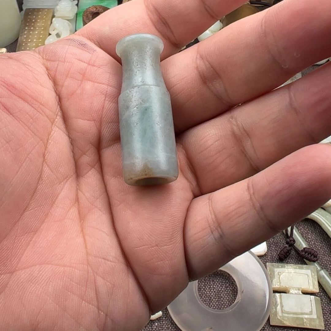 【闪购商品】翡翠1清代翡翠烟嘴