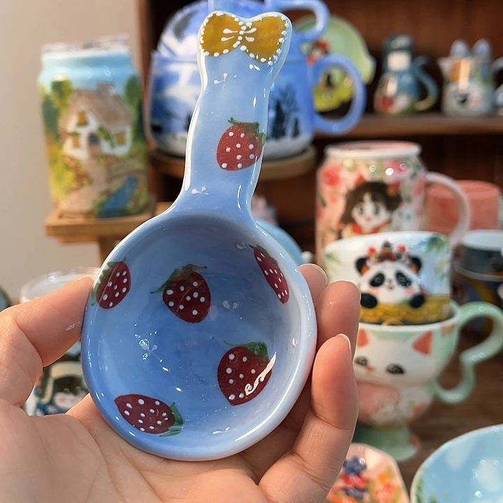 陶景德镇釉下手绘陶瓷