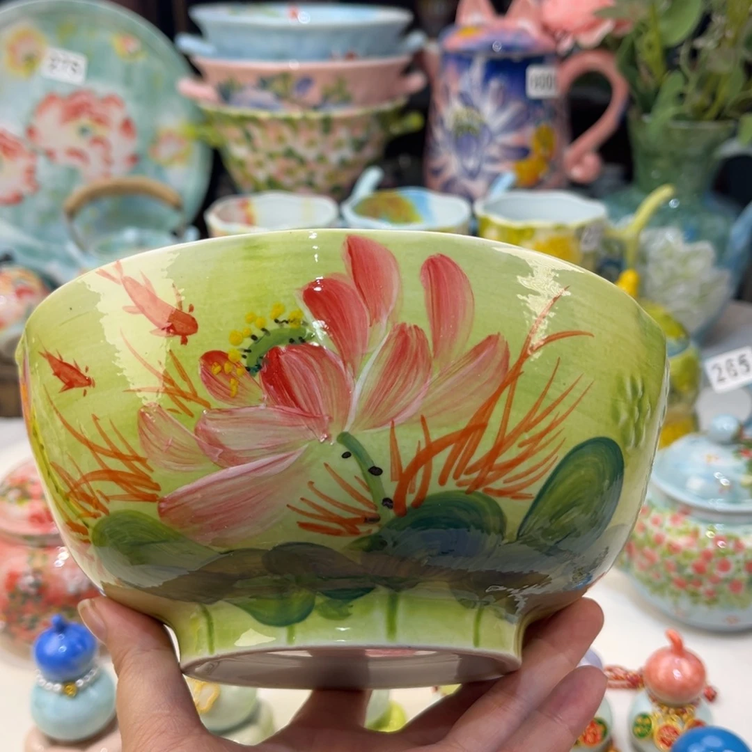 景德镇手工手绘陶瓷茶具