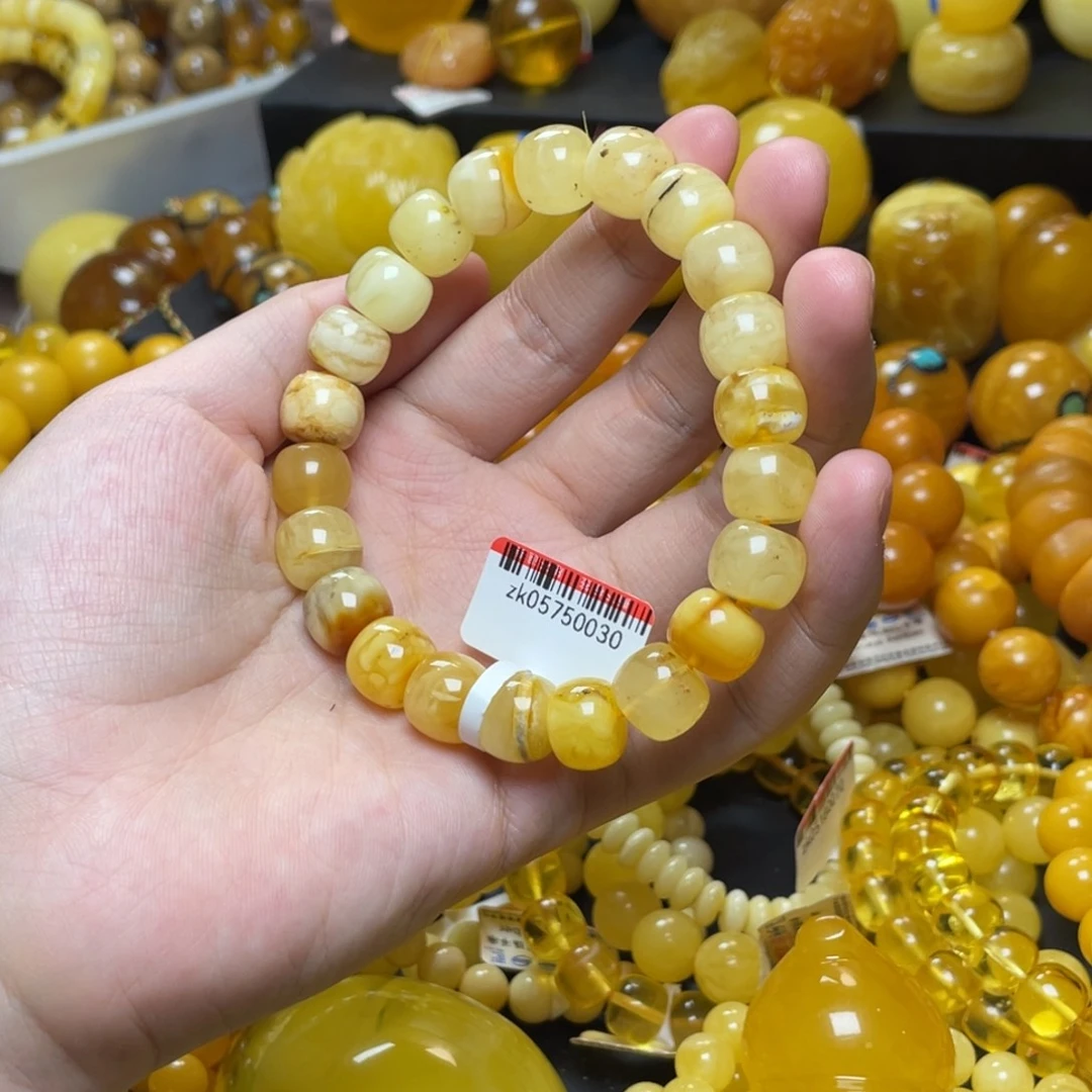 琥珀未镶嵌珠宝奇石