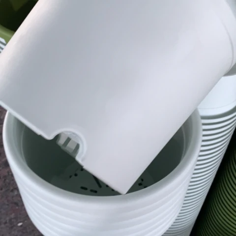 树脂25奶白无托6个