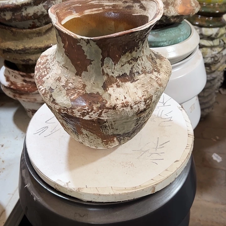 景德镇精品花盆栽适合盆口15高23