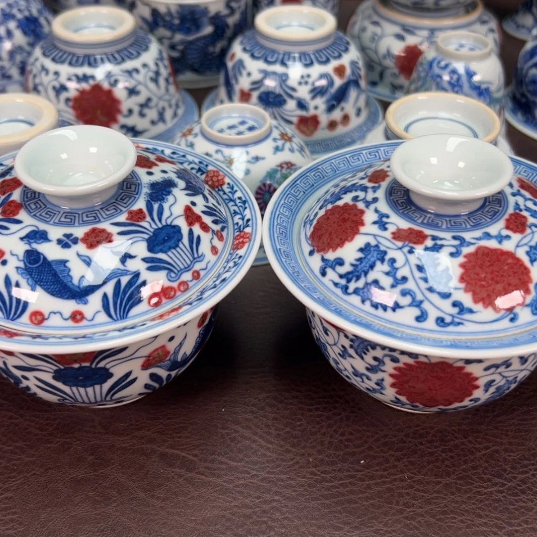 【闪购商品】陶Y****神景德镇陶瓷博物盖碗