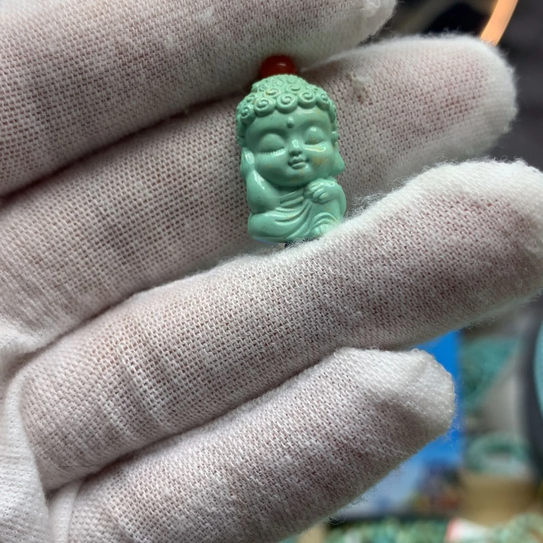 绿松石挂件未镶嵌