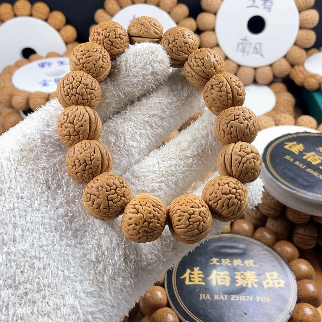手串桃核N****N虎皮肌肉