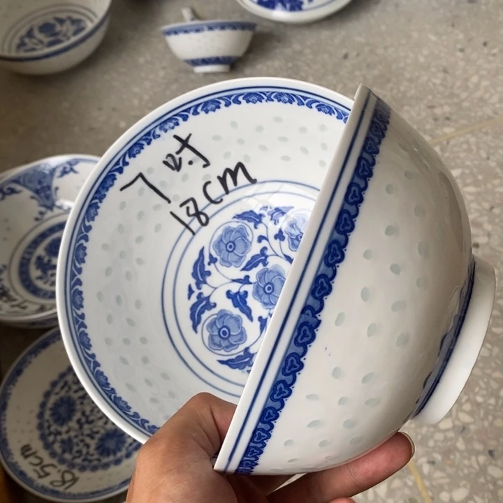 景德镇高温细白瓷餐具