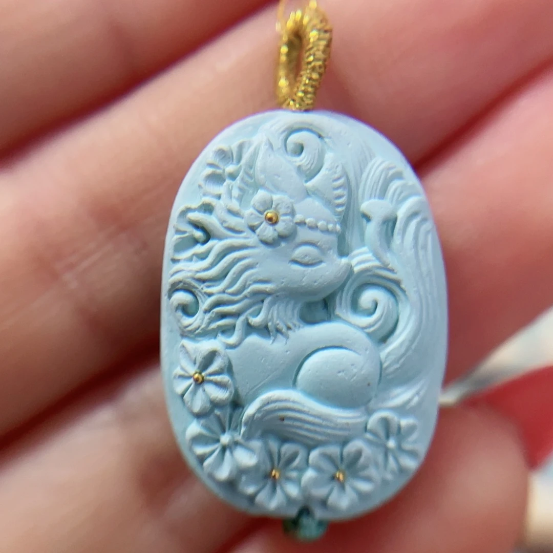 绿松石珠宝奇石未镶嵌