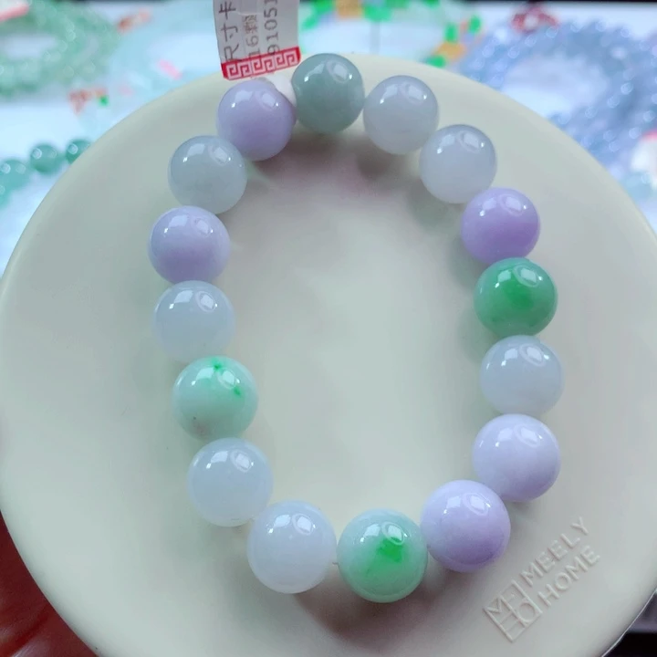 翡翠未镶嵌手链卡12